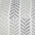 thumbnail image 5 of LR Home Small Chevron Indoor Square Pouf, Gray/White, 18" x 18" x 14", 5 of 8