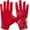 Solid Red, variant on Football Gloves Solid Stealth 6.0 Boost Plus Sticky Receiver Gloves - Men's and Youth Sizes