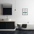 thumbnail image 5 of Stupell Industries Toilet Paper Cotton Co Delivery Truck Bathroom Word Design Luster Gray Framed Floating Canvas Wall Art, 16x20, by Lettered and Lined, 5 of 5