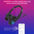 thumbnail image 3 of OY632 Auriculares inalámbricos estéreo compatibles con Bluetooth de servicio al cliente con micrófono Ndcxsfigh Para estrenar, 3 of 8