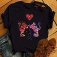thumbnail image 3 of Camiseta de Mickey Minnie Mouse de Disney, moda para mujer, nueva camiseta Harajuku Ulzzang, camisetas para mujer, ropa de verano de manga corta para mujer, 3 of 5