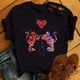 thumbnail image 3 of Camiseta de Mickey Minnie Mouse de Disney, moda para mujer, nueva camiseta Harajuku Ulzzang, camisetas para mujer, ropa de verano de manga corta para mujer, 3 of 5