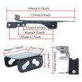 thumbnail image 5 of 1 Set Metal Rack Double Cooling Fan PCI Slot Bracket for 80 90 120mm PC Video Card Cooling Fans Fixing Tool Kit DIY, 5 of 9