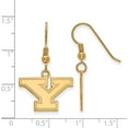 thumbnail image 2 of Ss/Gold Plated Sterling Silver With Gp Logoart Youngstown State University Sm Dangle Earrings (32 X 19) Made In United States gp003ysu, 2 of 5