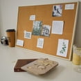 thumbnail image 3 of Unique Bargains Cork Board Tiles, 6 Pack 12' x 12', 1/2' Thick, 50 Push Pin, 3 of 6