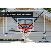 Silverback NXT 54” Wall Mounted Adjustable Basketball Hoop