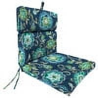 44" x 22" Multicolor Rectangle Chair Outdoor Seating Cushion with UV Resistant