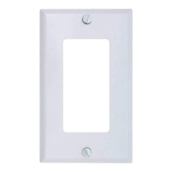 Pack De 4 Placa Decorativa Leviton Decora Blanco Termoplásti