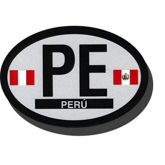 Peru Oval decal