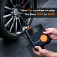 thumbnail image 2 of Costway Jump Starter with Air Compressor 150PSI Digital Tire Inflator LED Screen Portable, 2 of 10