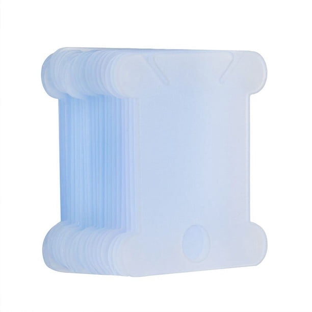 Tablero de bobinado para punto de cruz, tablero de bobinado de plástico, tablero de bobinado para hilo de bordar, gestión de hilos, tablero de hilos, herramienta de bordado, 5 colores