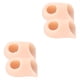 thumbnail image 3 of 4 protectores de puntera, almohadillas suaves para juanetes y callosidades. Piel, 3 of 9