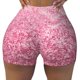thumbnail image 2 of Fotbe Pink Glitter Shorts Sin Costuras – Shorts Deportivos de Cintura Alta para Mujer, Elásticos para Gimnasio, Yoga, Running o Ciclismo-Small, 2 of 8