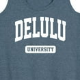 thumbnail image 3 of Instant Message - Delulu University - Women's Racerback Tank Top, 3 of 6