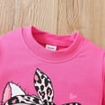 thumbnail image 3 of Emy Dola 1-6 Years Toddler Baby Girl Clothes Fall Winter Outfit Little Girls Leopard Cat Sweatshirts Pants Set Baby Sweatsuit Clothing, 3 of 6