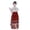 Red, variant on Toddler Retro Dress For Girls Horse Face Skirt Retro Classical Style Short Sleeve Ancient Comfort 3-4Y
