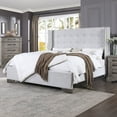 thumbnail image 3 of ACME Artesia Eastern King Bed in Tan and Natural, 3 of 4