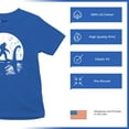 thumbnail image 6 of Alien Bigfoot Loch Ness Monster Moon Youth T-shirt Funny Space UFO Hunter Sasquatch Yeti Dinosaur Nerd Believe Kids, 6 of 7