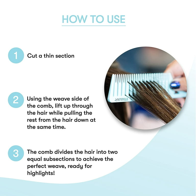 The Perfect Hair Weaver Highlighting Comb