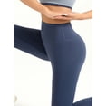 thumbnail image 6 of Stretchy High Waist Yoga Pants,Tummy Control Workout Running Fitness Yoga Leggings,Butt Lifting Slim Fit Solid Full Length Lightweight Quick-Drying Yoga Pant for Woman, 6 of 6
