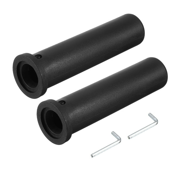 Uxcell Adaptador de manga, postes de peso de 8 pulgadas para equipo de ejercicio para barras de barra, 2 juegos