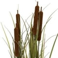 thumbnail image 4 of Vickerman 48" Artificial Potted Grass with Brown Cattails., 4 of 5