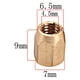 thumbnail image 2 of FENGGUIQU 5Ud Tuerca De Truss Rod Para Guitarra Accesorio Cobre Fuerte Y Superficie Cromada Marrón, 2 of 8