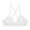 Minimizer Bras for Women,Thread Triangle Bra Wireless Lightly Lined