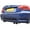 Black, variant on BMW E92 M3 - Rear Grill - Black finish (2007 - 2013)