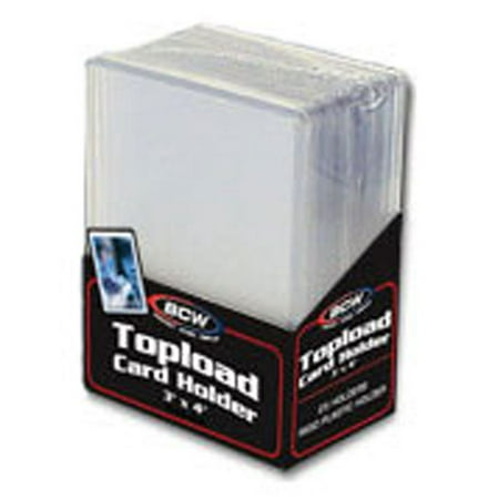 Trading Card Supplies - TOP LOADERS ( 25 Hard Plastic Cases - 1 Pack