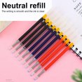 thumbnail image 2 of CSChome Signature Refill Gel Refills Large Capacity 0.5mm Nib Clear Ink Leak Proof Eco-friendly Replacement Lightweight Student Stationery 20Pcs, 2 of 7