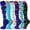 Multicoloured 1, variant on 6 Pairs Copper Compression Socks for Women & Men Circulation 15-20 mmhg, Best Support for Medical, Running, Nursing