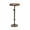 Bronze, variant on Kate and Laurel Engles Traditional Adjustable-Height Pedestal Drink Table, 10 x 10 x 30, Bronze, Vintage Round Indoor Metal Plant Stand with Embossed Sunburst Pattern
