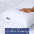 thumbnail image 3 of Sleep Original Pillow, Standard Size – Medium Soft Feel, Down-Alternative Fill, Supports Side, Back & Stomach Sleepers, Neck Pain Relief, Machine Washable, 3 of 4