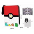 thumbnail image 2 of Tarjetero Pokémon 4 Bolsillos 400 Tarjetas Álbum Xtellar rojo, 2 of 4