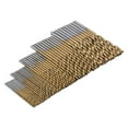 thumbnail image 4 of Drill Bits Screw Extractor Set Spiral Drill Auger Bit Assortment 1/1.5/2/2.5/3mm HSS High Speed Steel Drill Bit Set Tools Ti-Coated, 4 of 8