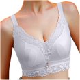 thumbnail image 5 of LLYWEY Pullover Bras for Women Women's Bras Ladies Racerback Bra Style-1087 Women Multiway Bra Feature Adult Female Sport Sports Bras White 46B, 5 of 6