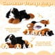 thumbnail image 3 of Perro Skylety de peluche con bebés en su interior, 1 mamá grande con 4 bebés pequeños, 3 of 6