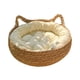 thumbnail image 4 of Cama para rascar gatos con dispositivos de almohadilla extraíbles Sofá portátil Perrera Cómoda tabla para rascar gatos Cama para dormir para gatos Blanco 46cm Yinane Cama para rascar gatos, 4 of 8