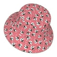 thumbnail image 3 of Bingfone French Bulldog Face Bucket Hat for Men Women,Packable Reversible Printed Sun Hats,Fisherman Outdoor Travel Hiking Beach Caps, 3 of 9
