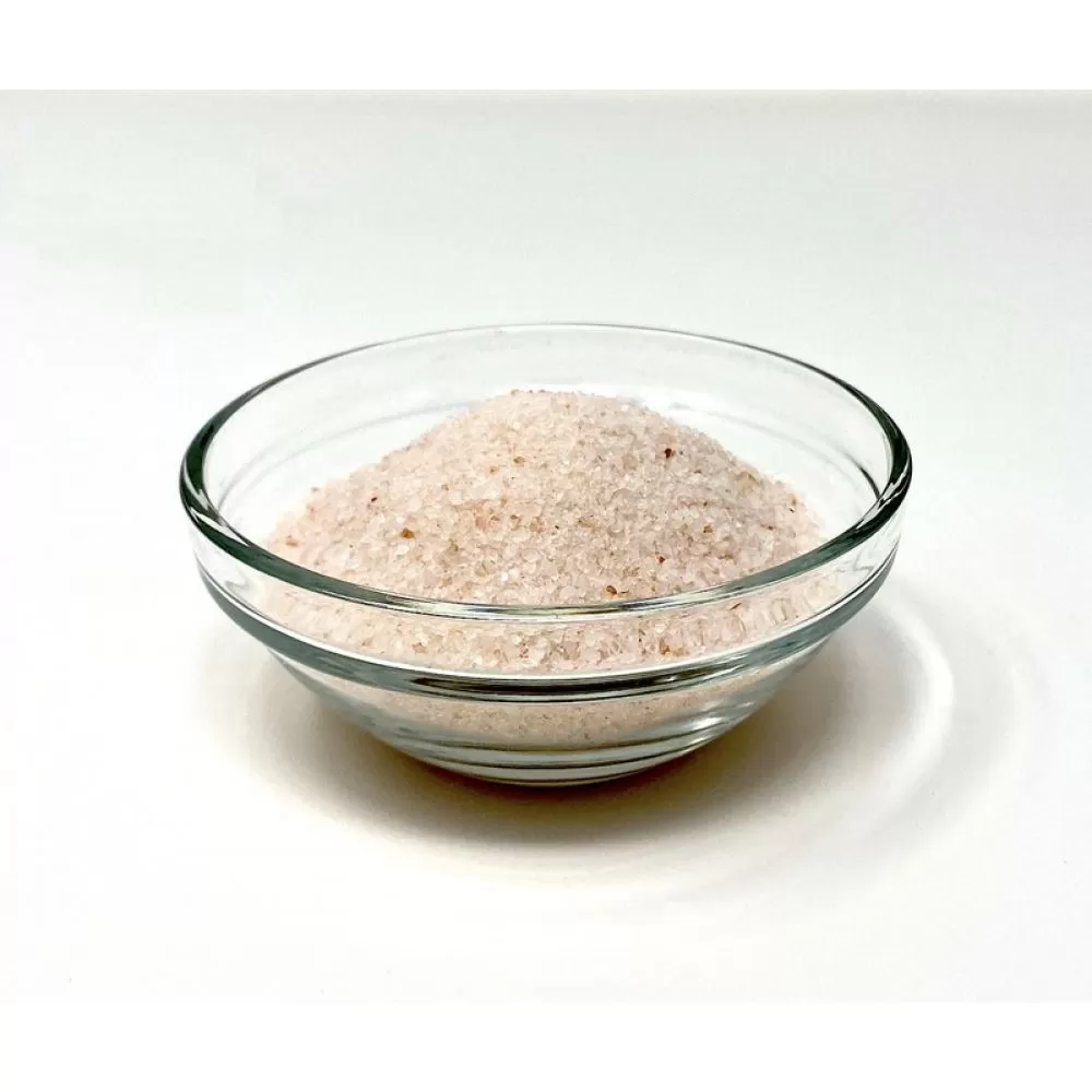 Himalayan pink salt fine grain organic crystals 100% pure natural 5 lb