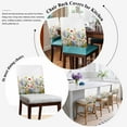 thumbnail image 3 of Wildflower Floral Chair Covers Set of 4 Multicolor Spring Flower Leaves Rustic Chair Back Covers Stretch Removable Washable Slipcovers Protector for Dining Room Kitchen Party Decor, 3 of 5