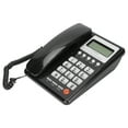 thumbnail image 4 of Desktop Wired Phone,  Function Hotel Wired Phone LCD Display FSK DTMF  For Home Black,White, 4 of 8