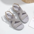 thumbnail image 4 of Sandalias deportivas cómodas sandalias de tiras sandalias casuales de playa de verano para mujeres, 4 of 9