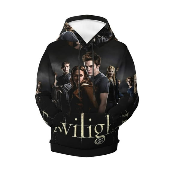 The Twilight Saga Teen Boys Girls Hoodies 3D Printed Hooded Sweatshirts for Kids Long Sleeve Casual Unisex Pullovers with Pockets