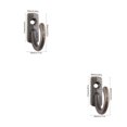 thumbnail image 1 of Inteprter Hanging Hooks Zinc Alloy Wall-mounted Door Towels Anti-skid Accessory Clothes Set Hangers Multi-functional Screw for Hotel color bronce 2piezas, 1 of 6
