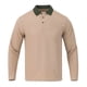 thumbnail image 2 of pstuiky camisa de manga larga para hombre, Blusa/camisa de lana con botones, cuello vuelto y manga larga de color liso para hombre salir tops xxxl, 2 of 9