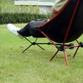thumbnail image 2 of Greeniant Silla plegable reposapiés pata retráctil 18-30mm diámetro tubo reposapiés aleación de aluminio ligero Camping playa pesca Ropa Deportiva, Zapatos, 2 of 6