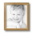thumbnail image 2 of ArtToFrames 8" x 9" Gold with Star Picture Frame, 8x9 inch Gold Wood Poster Frame (WOM-4755),  Pack, 2 of 7