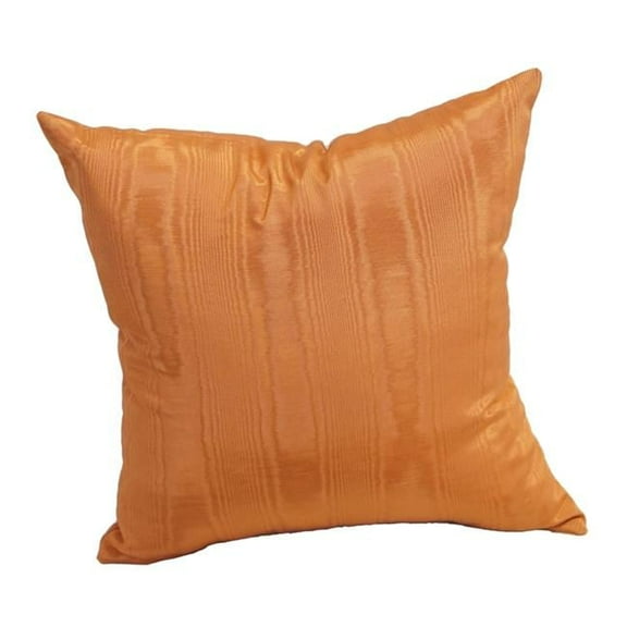 Blazing Needles 9910-S1-ID-023 17 in. Jacquard Throw Pillows with Inserts, Moire Sunset